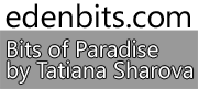 Drawn Bits of Paradise by Tatiana Sharova